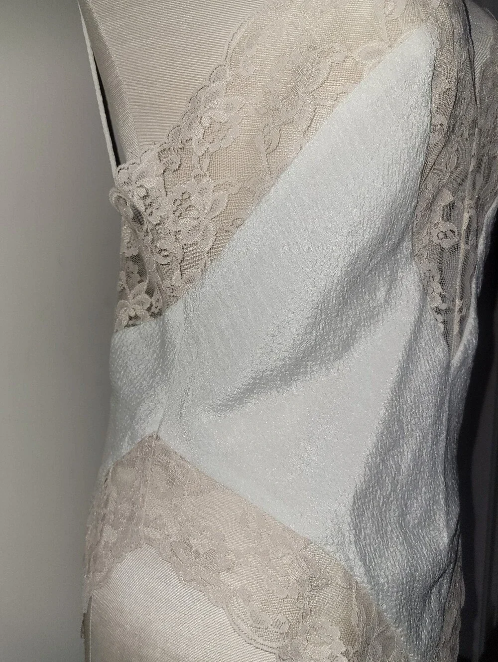 Vintage 80s 90s Victoria’s Secret Gold Label Ivory Lace Bodysuit Teddy Small S